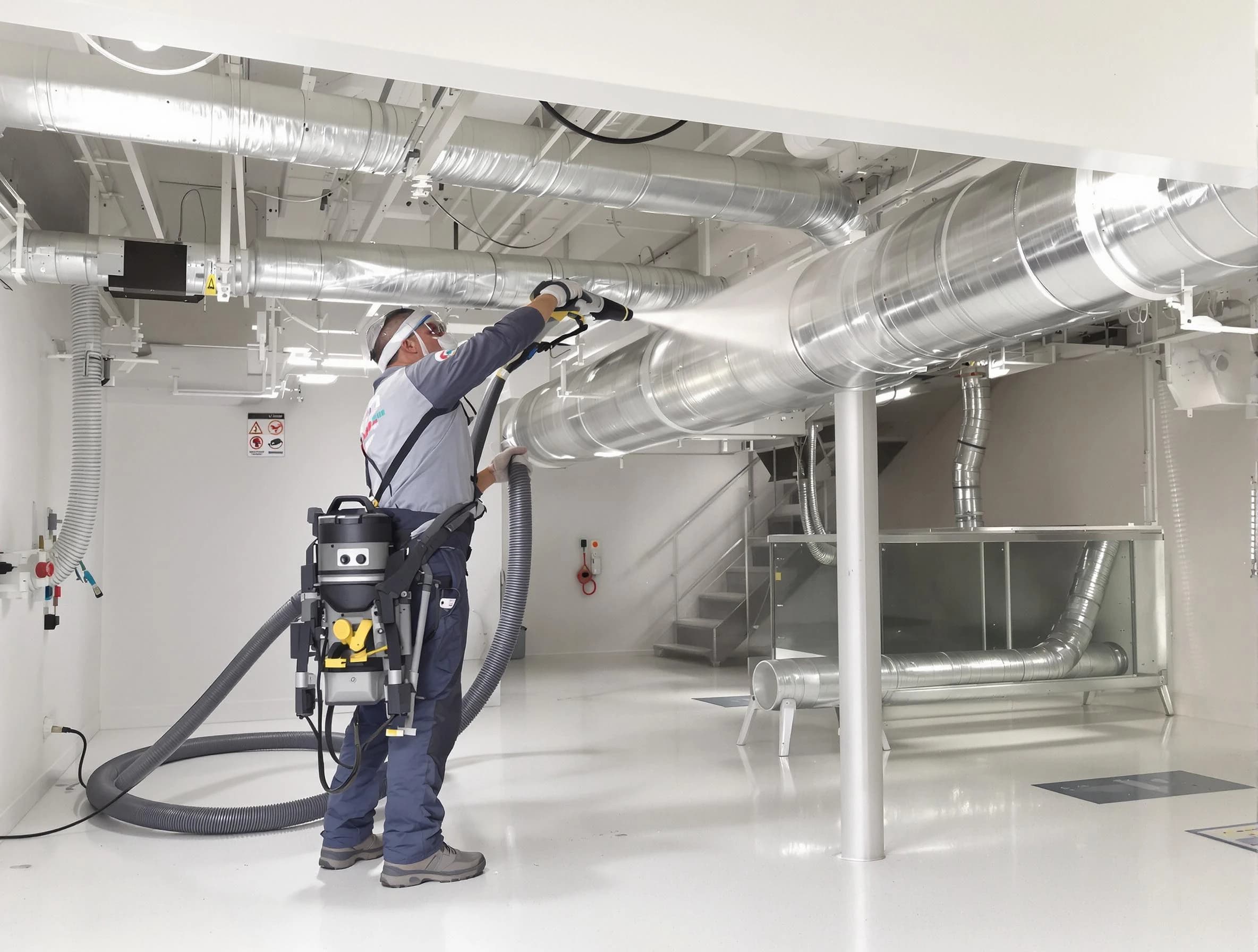 Professional central duct cleaning by Edmond Air Duct Cleaning in Edmond