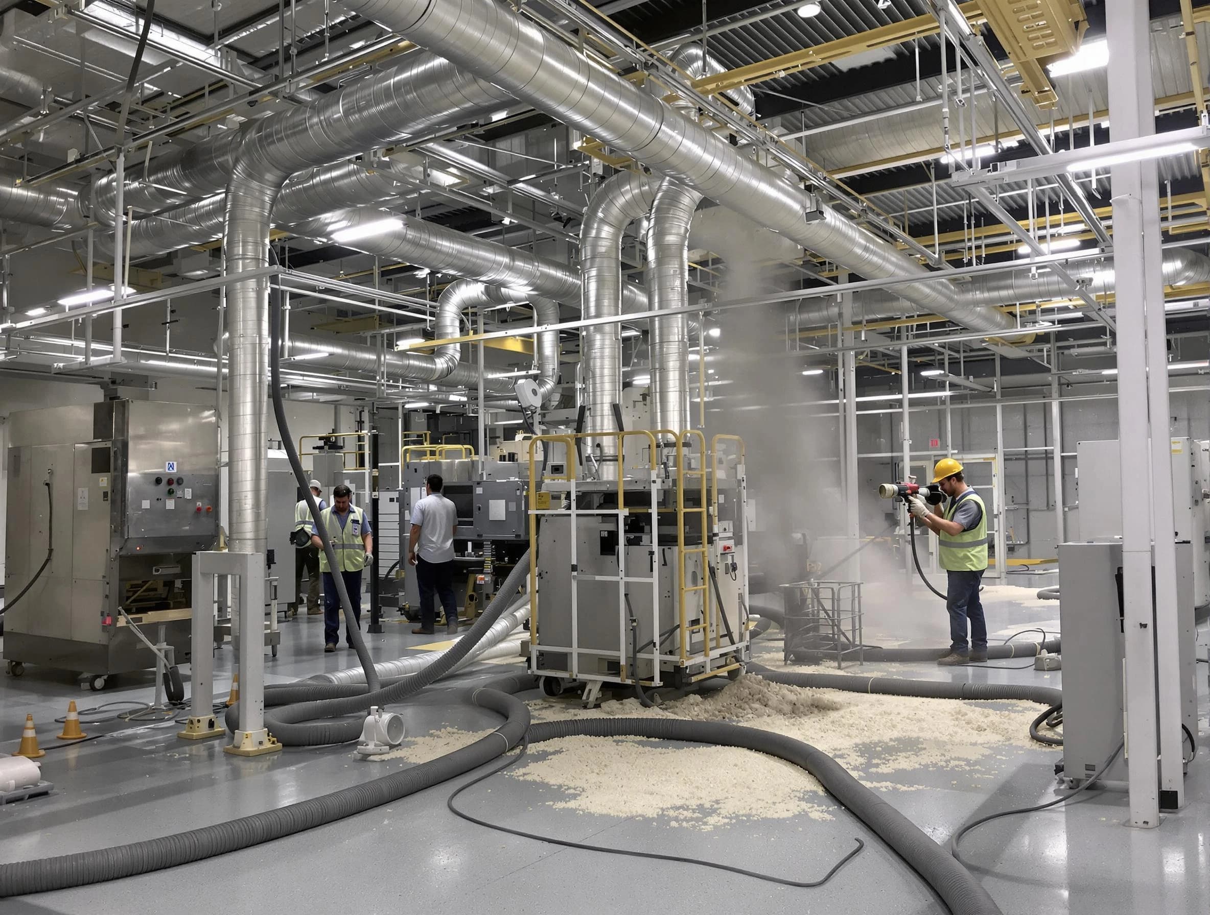 Heavy-duty industrial duct cleaning by Edmond Air Duct Cleaning in Edmond