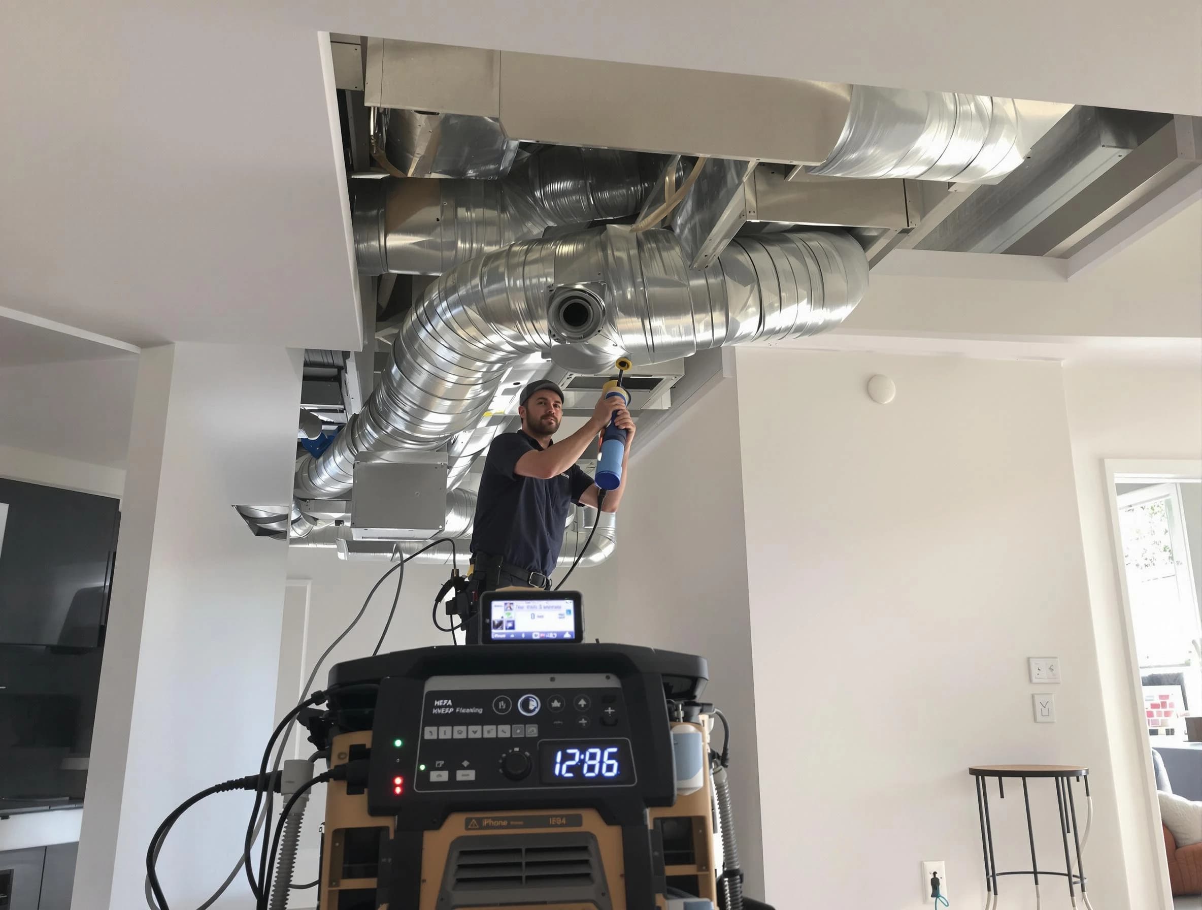 Advanced pure air duct cleaning by Edmond Air Duct Cleaning in Edmond