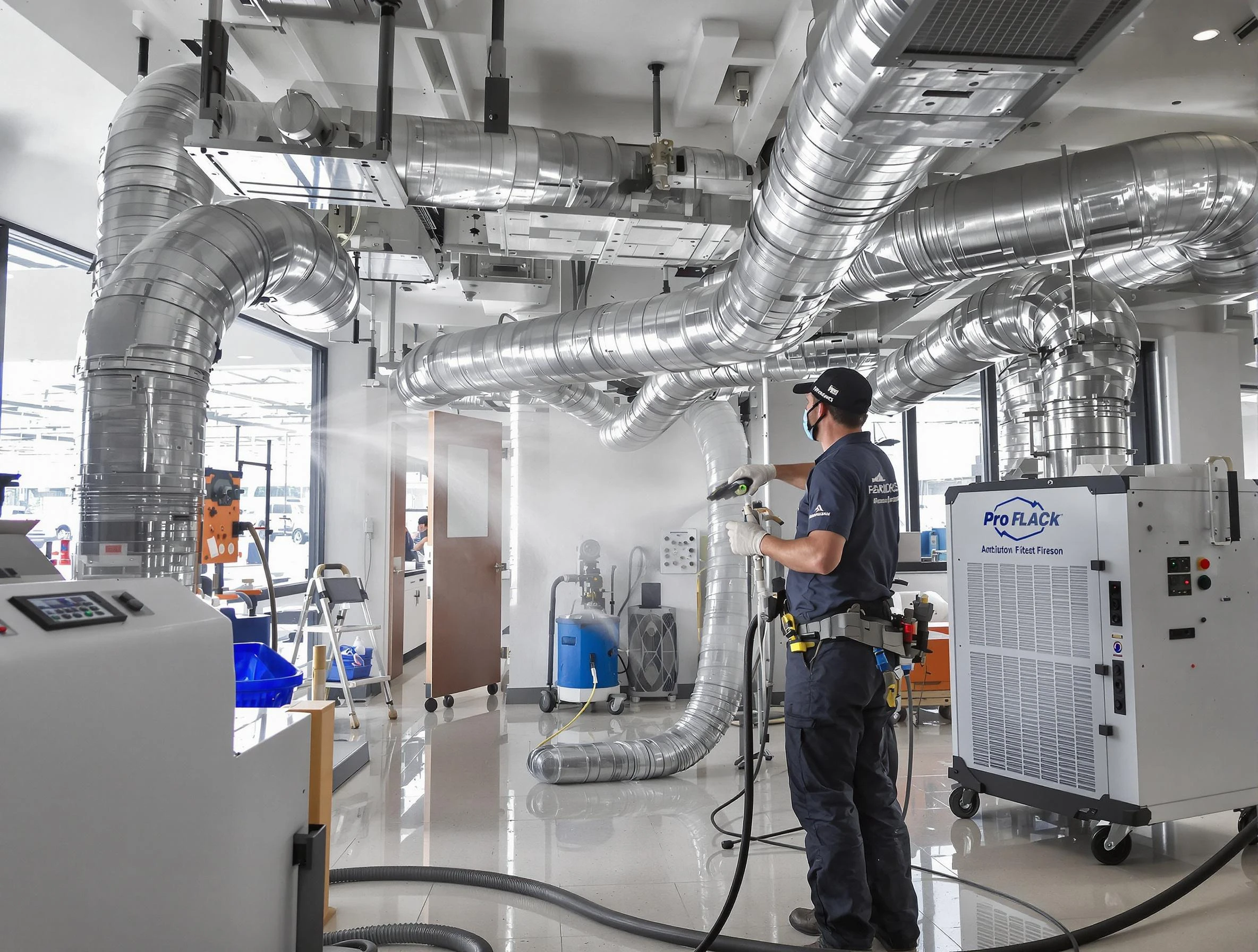 Negative Pressure Air Duct Cleaning in Edmond