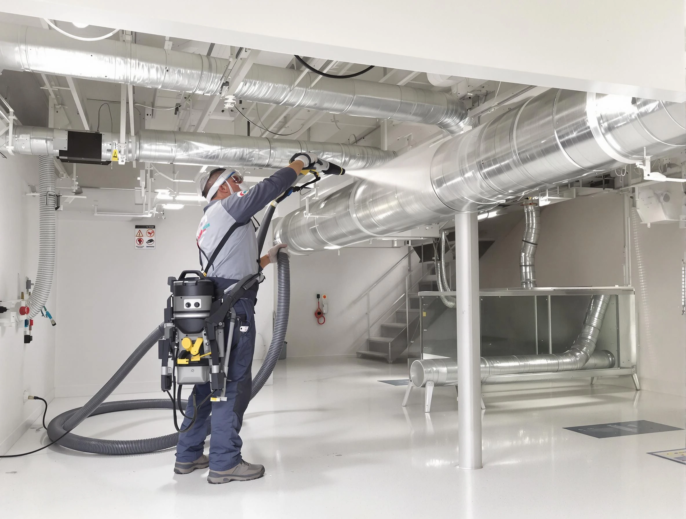 Professional central duct cleaning by Edmond Air Duct Cleaning in Edmond