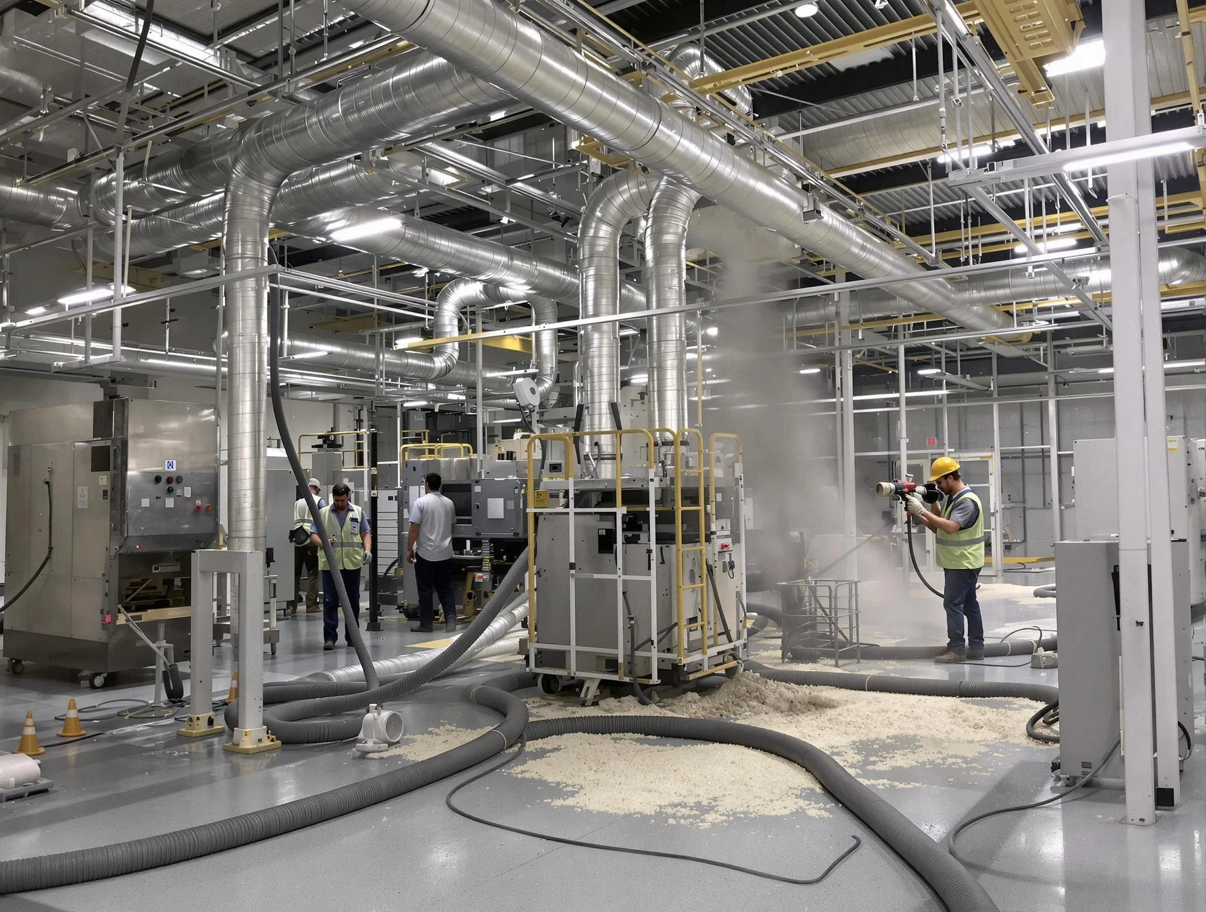 Heavy-duty industrial duct cleaning by Edmond Air Duct Cleaning in Edmond